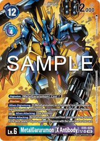 MetalGarurumon (X Antibody) (3 Star Alternate Art) (EX5-026 SR) [Animal Colosseum]