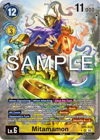 Mitamamon (Alternate Art) (EX5-033 SR) [Animal Colosseum]