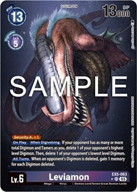 Leviamon (Alternate Art) (EX5-063 SR) [Animal Colosseum]
