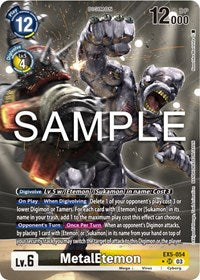 MetalEtemon (Alternate Art) (EX5-054 SR) [Animal Colosseum]