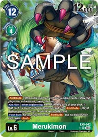 Merukimon (Alternate Art) (EX5-042 SR) [Animal Colosseum]
