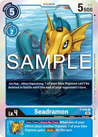 Seadramon - P-098 (Limited Card Pack Ver.2) (P-098 P) [Digimon Promotion Cards]