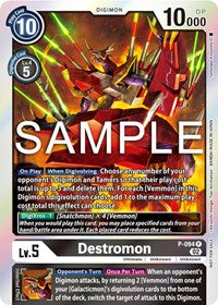 Destromon - P-094 (3rd Anniversary Update Pack) (P-094 P) [Digimon Promotion Cards]