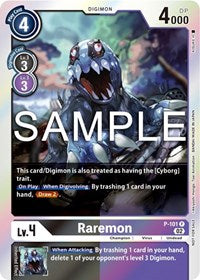 Raremon - P-101 (Limited Card Pack Ver.2) (P-101 P) [Digimon Promotion Cards]