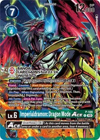 Imperialdramon: Dragon Mode ACE - P-109 (BANDAI Card Games Fest 23-24 World Tour) (P-109 P) [Digimon Promotion Cards]