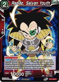 Raditz, Saiyan Youth (2023 Championship Finals Celebration Pack) (BT11-005) [Tournament Promotion Cards]