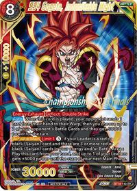 SS4 Gogeta, Indomitable Might (2023 Championship Finals Celebration Pack Deluxe Set) (BT18-143) [Tournament Promotion Cards]