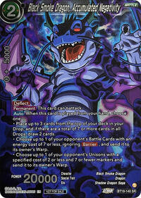 Black Smoke Dragon, Accumulated Negativity (Championship 2023 Reward Pack) (BT19-140) [Tournament Promotion Cards]