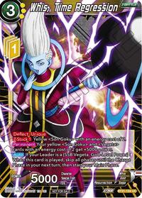 Whis, Time Regression (2023 Championship Finals Zenkai Premium Pack) (BT21-104) [Tournament Promotion Cards]