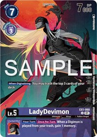LadyDevimon (Digimon Illustration Competition Pack 2023) (EX1-060 U) [Classic Collection]