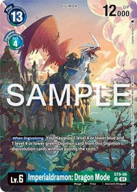 Imperialdramon Dragon Mode (Digimon Illustration Competition Pack 2023) (ST9-06 SR) [Starter Deck 09: Ultimate Ancient Dragon]