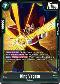 King Vegeta (FS03-12) [Starter Deck 3: Broly]