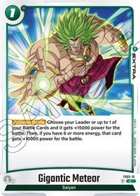 Gigantic Meteor (FS03-15) [Starter Deck 3: Broly]