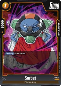 Sorbet (FS04-07) [Starter Deck 4: Frieza]