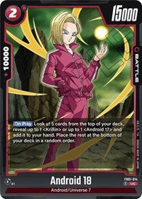 Android 18 - FB01-014 (FB01-014) [Awakened Pulse]