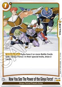 Now You See The Power of the Ginyu Force! (FB01-138) [Awakened Pulse]