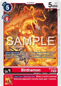 Birdramon (BT15-013 U) [Exceed Apocalypse]
