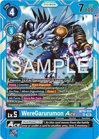 WereGarurumon ACE (BT15-026 SR) [Exceed Apocalypse]