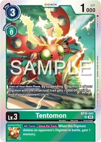 Tentomon (BT15-043 SR) [Exceed Apocalypse]