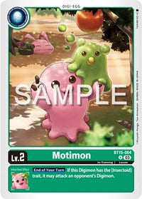 Motimon (BT15-004 U) [Exceed Apocalypse]