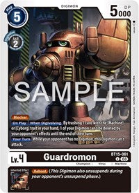 Guardromon (BT15-061 U) [Exceed Apocalypse]