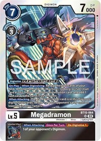 Megadramon (BT15-064 SR) [Exceed Apocalypse]