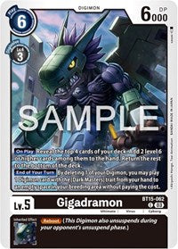 Gigadramon (BT15-062 C) [Exceed Apocalypse]