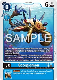 Scorpiomon (BT15-027 C) [Exceed Apocalypse]