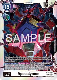 Apocalymon (BT15-102 SEC) [Exceed Apocalypse]