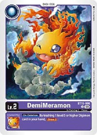 DemiMeramon (BT15-006 U) [Exceed Apocalypse]