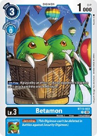 Betamon (BT15-022 C) [Exceed Apocalypse]