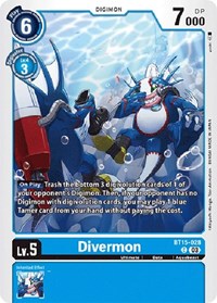 Divermon (BT15-028 C) [Exceed Apocalypse]
