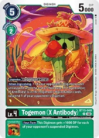 Togemon (X Antibody) (BT15-048 C) [Exceed Apocalypse]