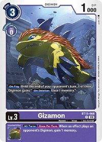 Gizamon (BT15-068 C) [Exceed Apocalypse]