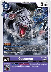 Gesomon (BT15-074 U) [Exceed Apocalypse]