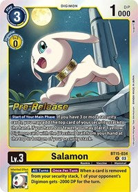 Salamon (BT15-034 R) [Exceed Apocalypse Pre-Release Cards]