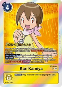 Kari Kamiya (BT15-084 R) [Exceed Apocalypse Pre-Release Cards]