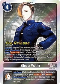 Shuu Yulin (BT15-087 R) [Exceed Apocalypse Pre-Release Cards]