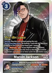 Marvin Jackson (BT15-086 R) [Exceed Apocalypse Pre-Release Cards]