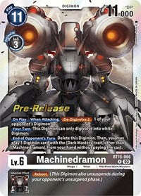 Machinedramon (BT15-066 R) [Exceed Apocalypse Pre-Release Cards]