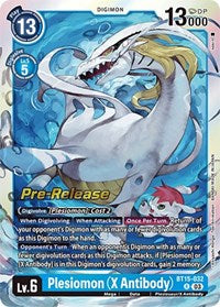 Plesiomon (X Antibody) (BT15-032 R) [Exceed Apocalypse Pre-Release Cards]