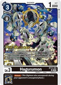 Hagurumon (BT15-055 U) [Exceed Apocalypse Pre-Release Cards]