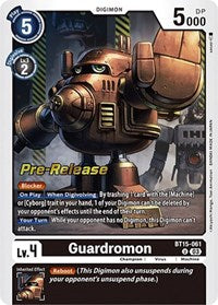 Guardromon (BT15-061 U) [Exceed Apocalypse Pre-Release Cards]