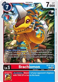 Brachiomon (BT15-016 U) [Exceed Apocalypse Pre-Release Cards]