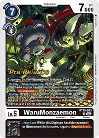 WaruMonzaemon (BT15-065 U) [Exceed Apocalypse Pre-Release Cards]