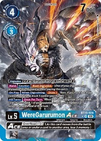 WereGarurumon ACE (Alternate Art) (BT15-026 SR) [Exceed Apocalypse]
