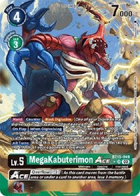 MegaKabuterimon ACE (Alternate Art) (BT15-049 SR) [Exceed Apocalypse]