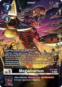 Megadramon (Alternate Art) (BT15-064 SR) [Exceed Apocalypse]