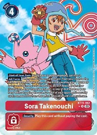 Sora Takenouchi (Alternate Art) (BT15-082 R) [Exceed Apocalypse]