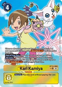 Kari Kamiya (Alternate Art) (BT15-084 R) [Exceed Apocalypse]